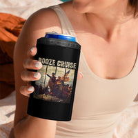 Funny 4th of July 4 in 1 Can Cooler Tumbler Political Party Booze Cruise Founding Father - Wonder Print Shop