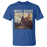 Funny 4th of July T Shirt Political Party Booze Cruise Founding Father - Wonder Print Shop
