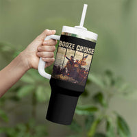 Funny 4th of July Tumbler With Handle Political Party Booze Cruise Founding Father - Wonder Print Shop