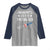 Mommy's Little Firecracker 4th of July Raglan Shirt Patriotic American Flag - Wonder Print Shop