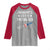 Mommy's Little Firecracker 4th of July Raglan Shirt Patriotic American Flag - Wonder Print Shop