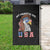 Funny 4th of July Garden Flag My Pronouns Are USA Eagle American - Wonder Print Shop