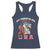 Funny 4th of July Racerback Tank Top My Pronouns Are USA Eagle American - Wonder Print Shop