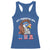 Funny 4th of July Racerback Tank Top My Pronouns Are USA Eagle American - Wonder Print Shop