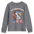 Funny 4th of July Youth Sweatshirt My Pronouns Are USA Eagle American - Wonder Print Shop
