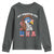 Funny 4th of July Youth Sweatshirt My Pronouns Are USA Eagle American - Wonder Print Shop