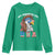 Funny 4th of July Youth Sweatshirt My Pronouns Are USA Eagle American - Wonder Print Shop