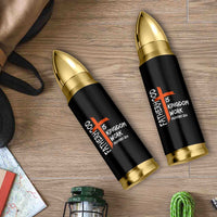 Fatherhood Is Kingdom Work Bullet Tumbler Vintage Christian Dad Cross Bible Verse