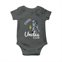 Cool Uncles Club Baby Onesie Funny Uncle Skeleton