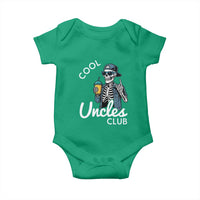 Cool Uncles Club Baby Onesie Funny Uncle Skeleton
