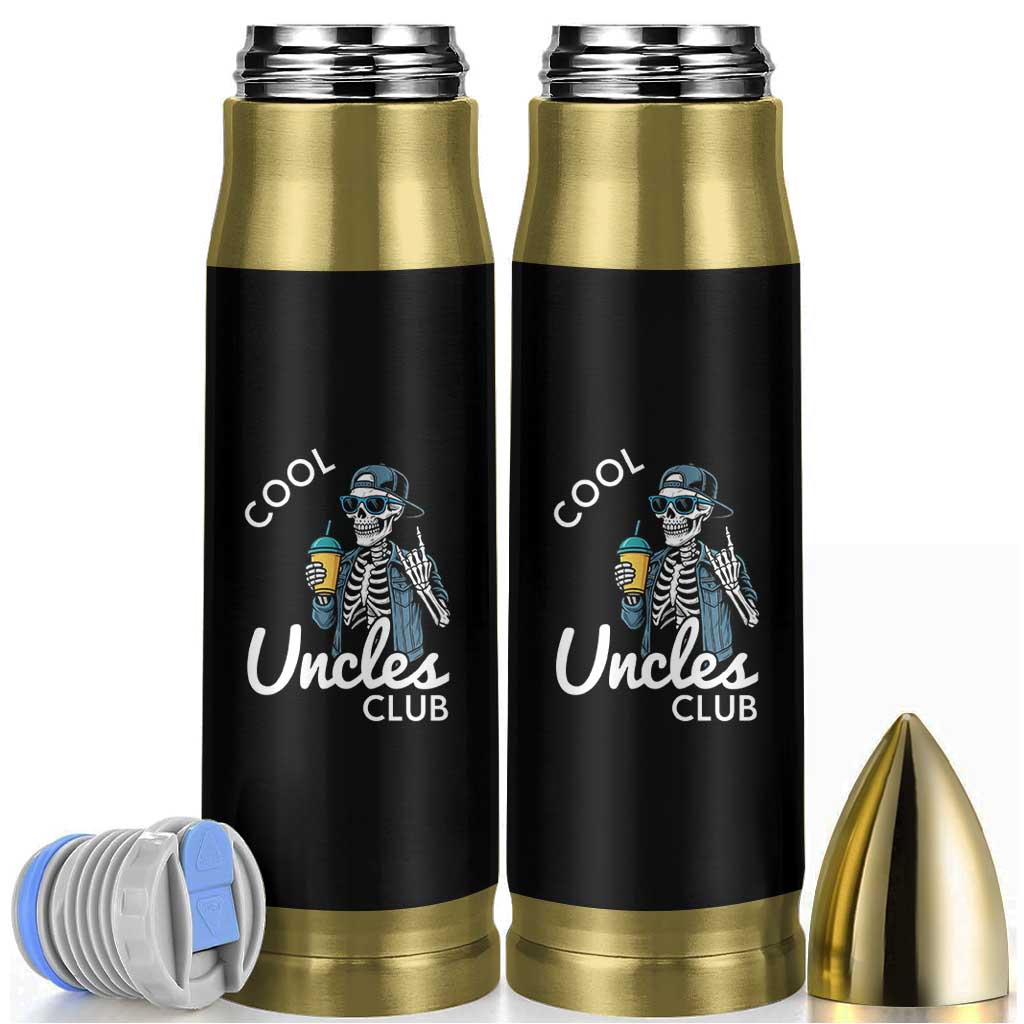 Cool Uncles Club Bullet Tumbler Funny Uncle Skeleton