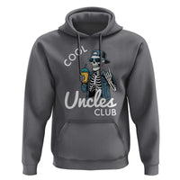 Cool Uncles Club Hoodie Funny Uncle Skeleton