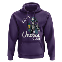 Cool Uncles Club Hoodie Funny Uncle Skeleton