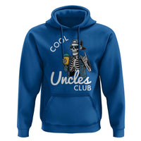 Cool Uncles Club Hoodie Funny Uncle Skeleton