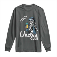 Cool Uncles Club Long Sleeve Shirt Funny Uncle Skeleton