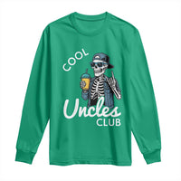 Cool Uncles Club Long Sleeve Shirt Funny Uncle Skeleton