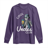 Cool Uncles Club Long Sleeve Shirt Funny Uncle Skeleton