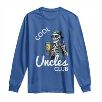 Cool Uncles Club Long Sleeve Shirt Funny Uncle Skeleton