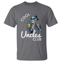 Cool Uncles Club T Shirt Funny Uncle Skeleton