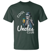 Cool Uncles Club T Shirt Funny Uncle Skeleton