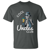 Cool Uncles Club T Shirt Funny Uncle Skeleton