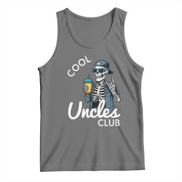 Cool Uncles Club Tank Top Funny Uncle Skeleton