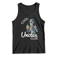 Cool Uncles Club Tank Top Funny Uncle Skeleton