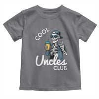 Cool Uncles Club Toddler T Shirt Funny Uncle Skeleton