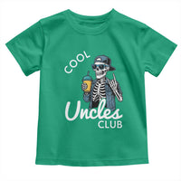 Cool Uncles Club Toddler T Shirt Funny Uncle Skeleton
