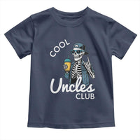 Cool Uncles Club Toddler T Shirt Funny Uncle Skeleton