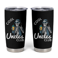 Cool Uncles Club Tumbler Cup Funny Uncle Skeleton