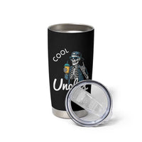 Cool Uncles Club Tumbler Cup Funny Uncle Skeleton