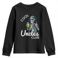 Cool Uncles Club Youth Sweatshirt Funny Uncle Skeleton