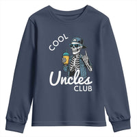 Cool Uncles Club Youth Sweatshirt Funny Uncle Skeleton