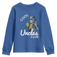 Cool Uncles Club Youth Sweatshirt Funny Uncle Skeleton