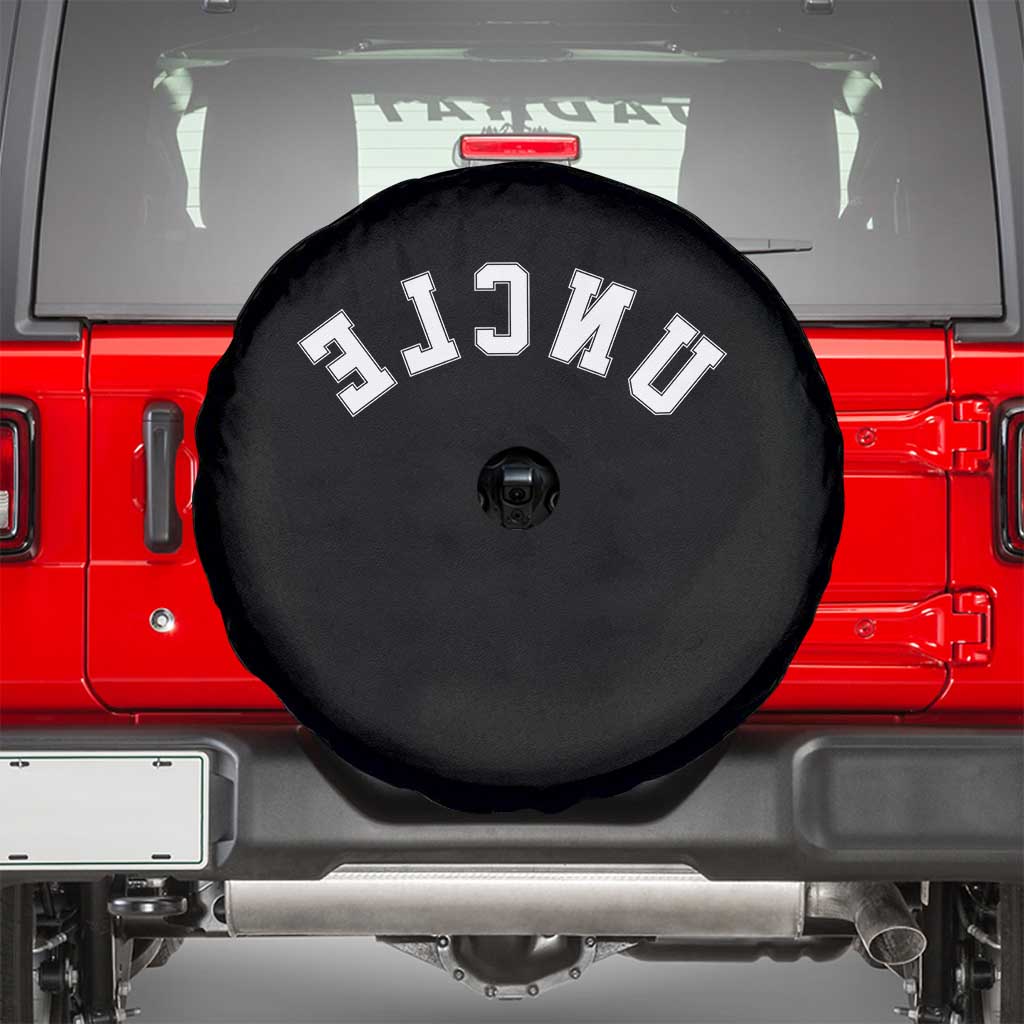 Uncles Spare Tire Cover Pregnancy Announcement Gifts For Uncle Retro Upside Down Text