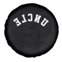 Uncles Spare Tire Cover Pregnancy Announcement Gifts For Uncle Retro Upside Down Text