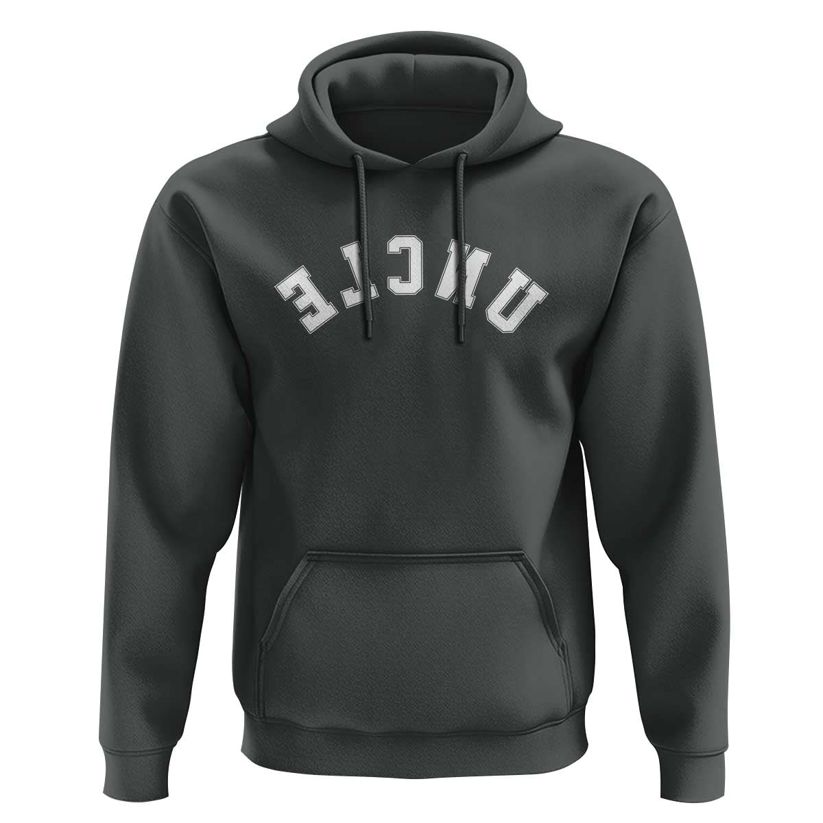 Uncles Hoodie Pregnancy Announcement Gifts For Uncle Retro Upside Down Text