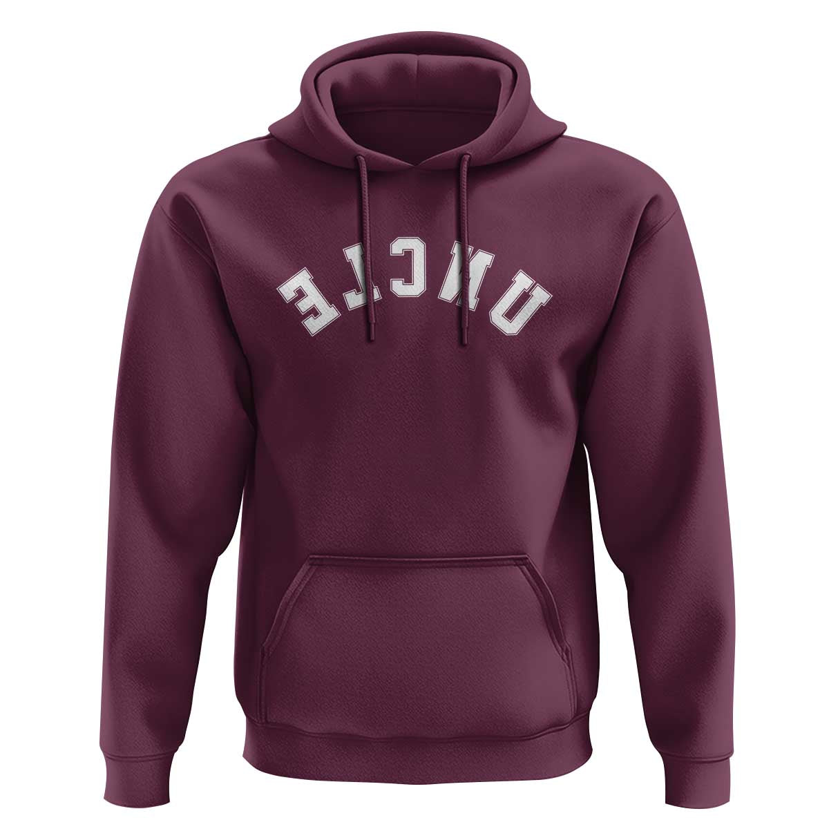 Uncles Hoodie Pregnancy Announcement Gifts For Uncle Retro Upside Down Text