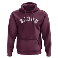 Uncles Hoodie Pregnancy Announcement Gifts For Uncle Retro Upside Down Text