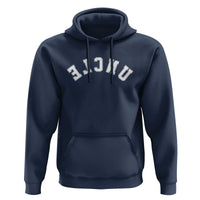 Uncles Hoodie Pregnancy Announcement Gifts For Uncle Retro Upside Down Text