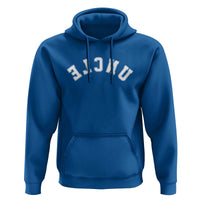 Uncles Hoodie Pregnancy Announcement Gifts For Uncle Retro Upside Down Text