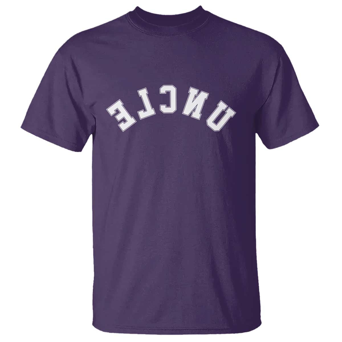Uncles T Shirt Pregnancy Announcement Gifts For Uncle Retro Upside Down Text
