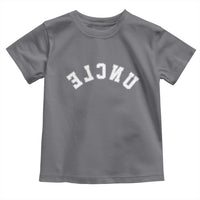 Uncles Toddler T Shirt Pregnancy Announcement Gifts For Uncle Retro Upside Down Text