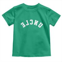 Uncles Toddler T Shirt Pregnancy Announcement Gifts For Uncle Retro Upside Down Text
