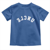 Uncles Toddler T Shirt Pregnancy Announcement Gifts For Uncle Retro Upside Down Text