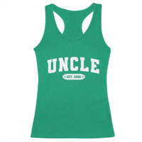 Promoted To Uncle Est 2026 Racerback Tank Top New Uncle Gift