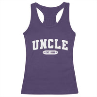 Promoted To Uncle Est 2026 Racerback Tank Top New Uncle Gift