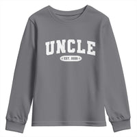 Promoted To Uncle Est 2026 Youth Sweatshirt New Uncle Gift