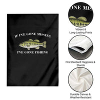 Funny Bass Fishing Garden Flag Largemouth Bass Anglers Outdoor Lovers